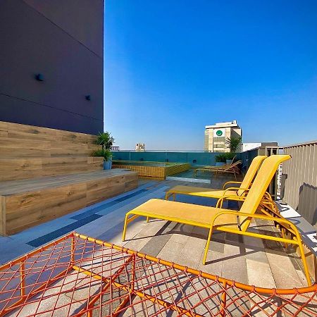 Oasis Urbano: Studio Deslumbrante Com Piscina Na Cobertura By Dabra House- Vn 03 São Paulo Exteriér fotografie