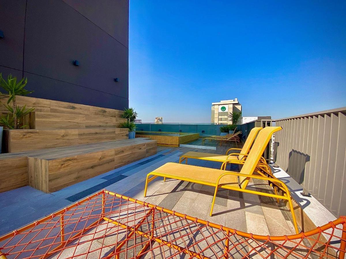 Oasis Urbano: Studio Deslumbrante Com Piscina Na Cobertura By Dabra House- Vn 03 São Paulo Exteriér fotografie