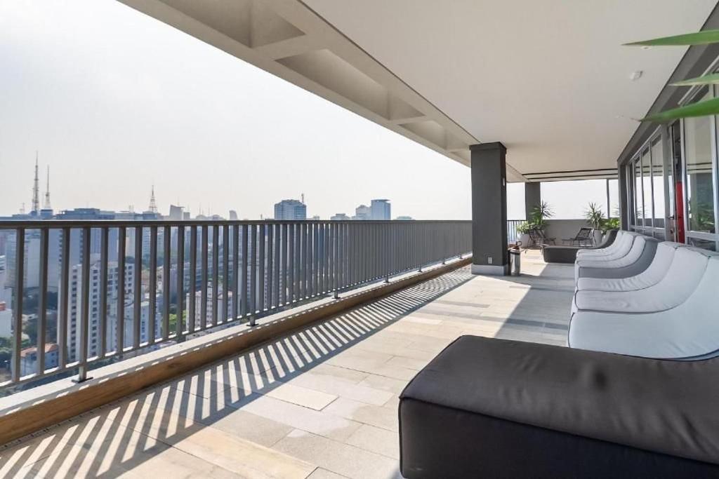 Oasis Urbano: Studio Deslumbrante Com Piscina Na Cobertura By Dabra House- Vn 03 São Paulo Exteriér fotografie